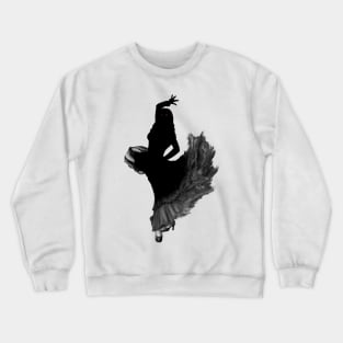 dancing tango witch Crewneck Sweatshirt